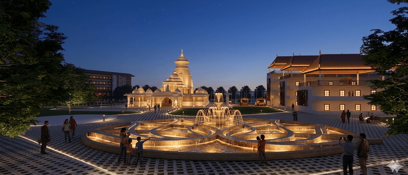 Iskcon Temple Complex, Vellore, Tamil Nadu